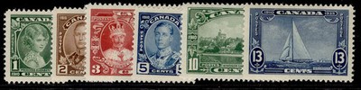 canada-gv-sg335-340-1935-silver-jubilee-set-m-mint-cat-40