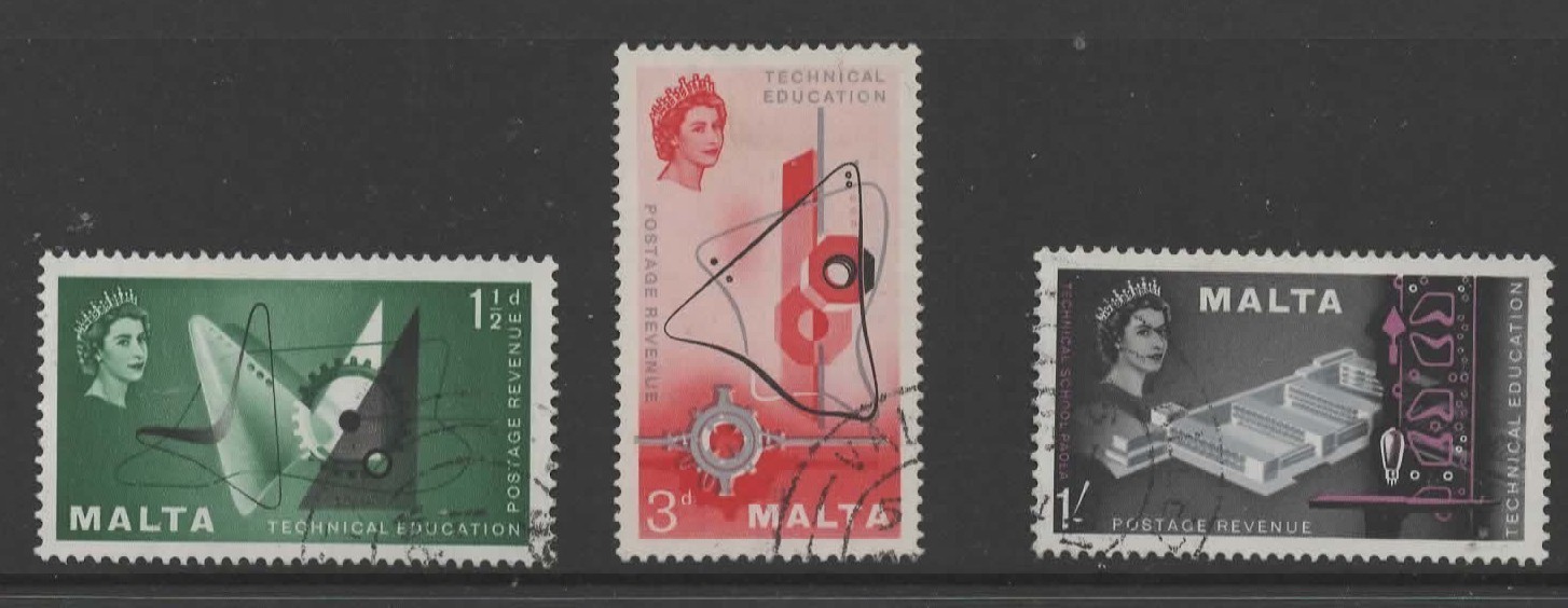 malta-sg286-8-1958-technical-education-in-malta-used