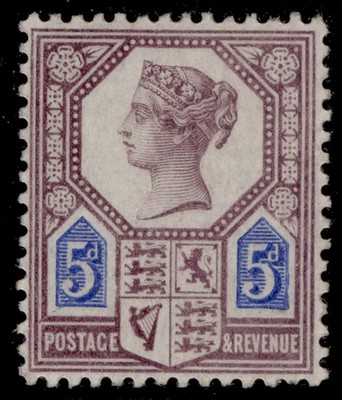gb-qv-sg207a-spec-k36-2-5d-dul-pur-brt-blue-die-ii-nh-mint-cat-60-deep-shade