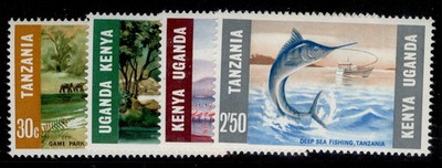 tanzania-qeii-sg223-226-1966-tourism-set-nh-mint
