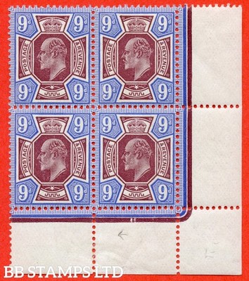 sg-307-m41-3-9d-dull-reddish-purple-blue-a-fine-mint-2-stamps-u-b39166
