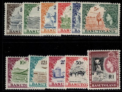 basutoland-qeii-sg69-79-1961-63-complete-set-nh-mint-cat-100