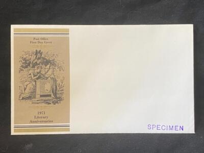1971-literary-anniversaries-first-day-cover-specimen