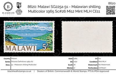 8620-malawi-sg225a-5s-malawian-shilling-multicolor-1965-sc-26-mi12-mint-mlh-c