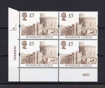 5-castles-unmounted-mint-plate-4f-block-cat-80