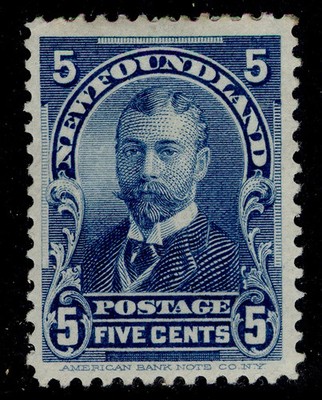 canada-newfoundland-qv-sg90-5c-blue-m-mint-cat-50