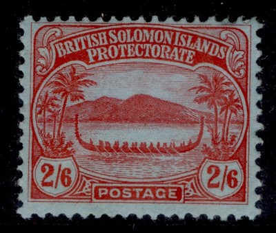 british-solomon-islands-gv-sg16-2s-6d-red-blue-m-mint-cat-65