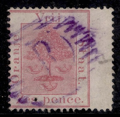 south-africa-orange-free-state-qv-sg5-6d-rose-fine-used