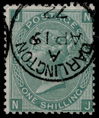 gb-qv-sg117-1s-green-plate-5-fine-used-cat-45-cds-nj