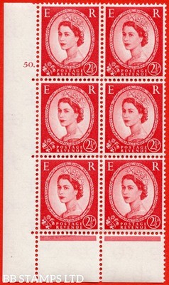 sg-574-s55-2d-carmine-red-type-ii-an-unmounted-mint-cylinder-bloc-b73162