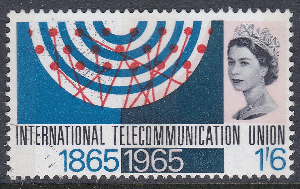 1965-sg684pc-1-6-i-t-u-red-pin-with-arm-no-gum-unmounted-mint