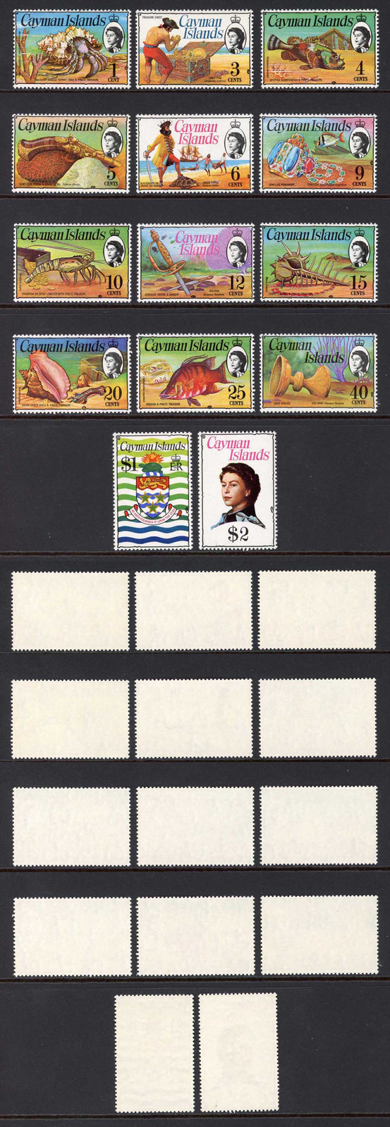 cayman-is-sg346-59-1974-set-14-u-m-cat-38-pounds