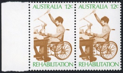australia-bw595g-white-flaw-over-eh-of-rehabilitation-right-hand-stamp-u-m