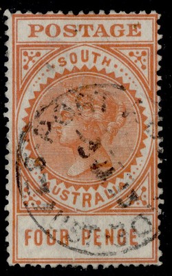 australia-south-australia-edvii-sg299-4d-orange-red-fine-used-cds