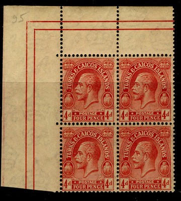 turks-caicos-gv-sg169b-4d-carm-pale-yellow-nh-mint-cat-24-marginal-block