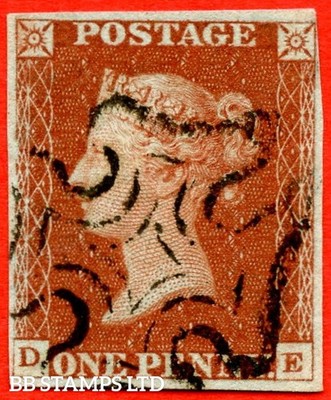 sg-8l-b1-1-bs31-de-1d-red-brown-plate-42-a-fine-used-examp-b74924