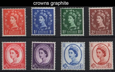 gb-1958-graphite-set-of-8-wmk-upright-perfs-as-scan-um-sg587-594