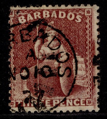 barbados-qv-sg63-3d-brown-purple-fine-used-cat-140