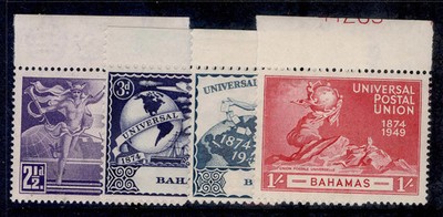 bahamas-gvi-sg196-199-1949-anniversary-of-upu-set-nh-mint