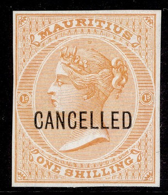mauritius-qv-sg70-1863-72-1s-orange-imperforate-proof-overprinted-cancelled