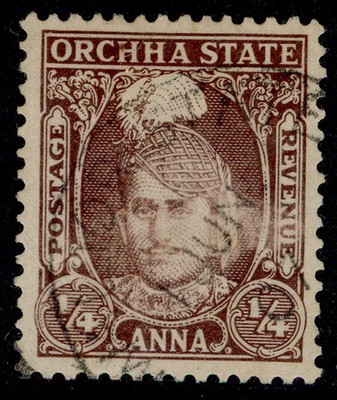 indian-states-orchha-gvi-sg31-chocolate-very-fine-used-cat-150-cds