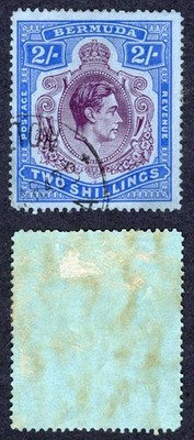 bermuda-sg116b-2-deep-purple-and-ultramarine-grey-blue-line-perf-cat-95-pounds