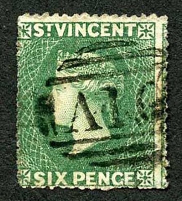 st-vincent-sg4-1862-6d-deep-green-no-wmk-rough-perf-14-to-16