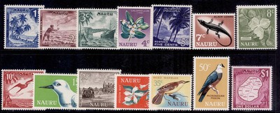 nauru-qeii-sg66-79-1966-complete-set-nh-mint