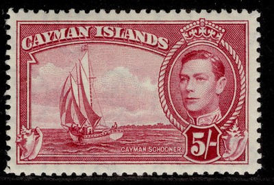cayman-islands-gvi-sg125-5s-carmine-lake-m-mint-cat-45