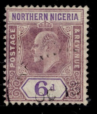 northern-nigeria-edvii-sg25b-6d-dull-purple-violet-fine-used-cat-55-chalky