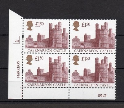 1-50-castles-unmounted-mint-plate-4h-block-cat-32