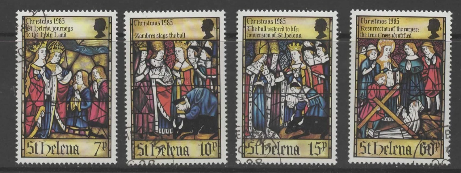st-helena-sg468-71-christmas-used