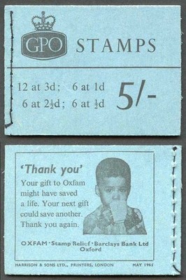 h74-5-wilding-booklet-may-1965-no-phosphor