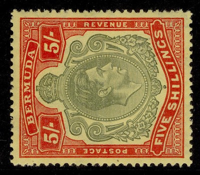 bermuda-gvi-sg118d-5s-pale-bluish-green-carmine-red-pale-yellow-m-mint