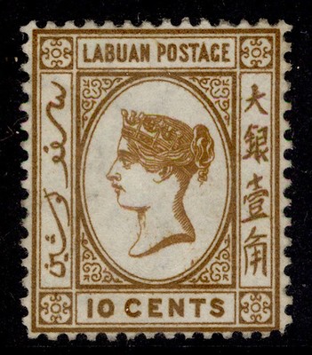 north-borneo-labuan-qv-sg19-10c-yellow-brown-unused-cat-65