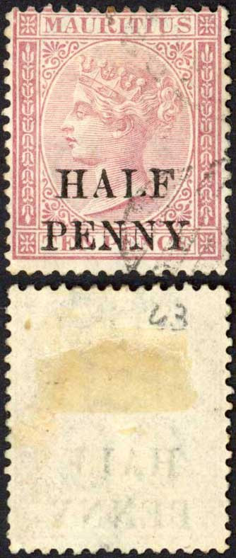 mauritius-sg77-1-2d-on-10d-maroon-cat-32-pounds