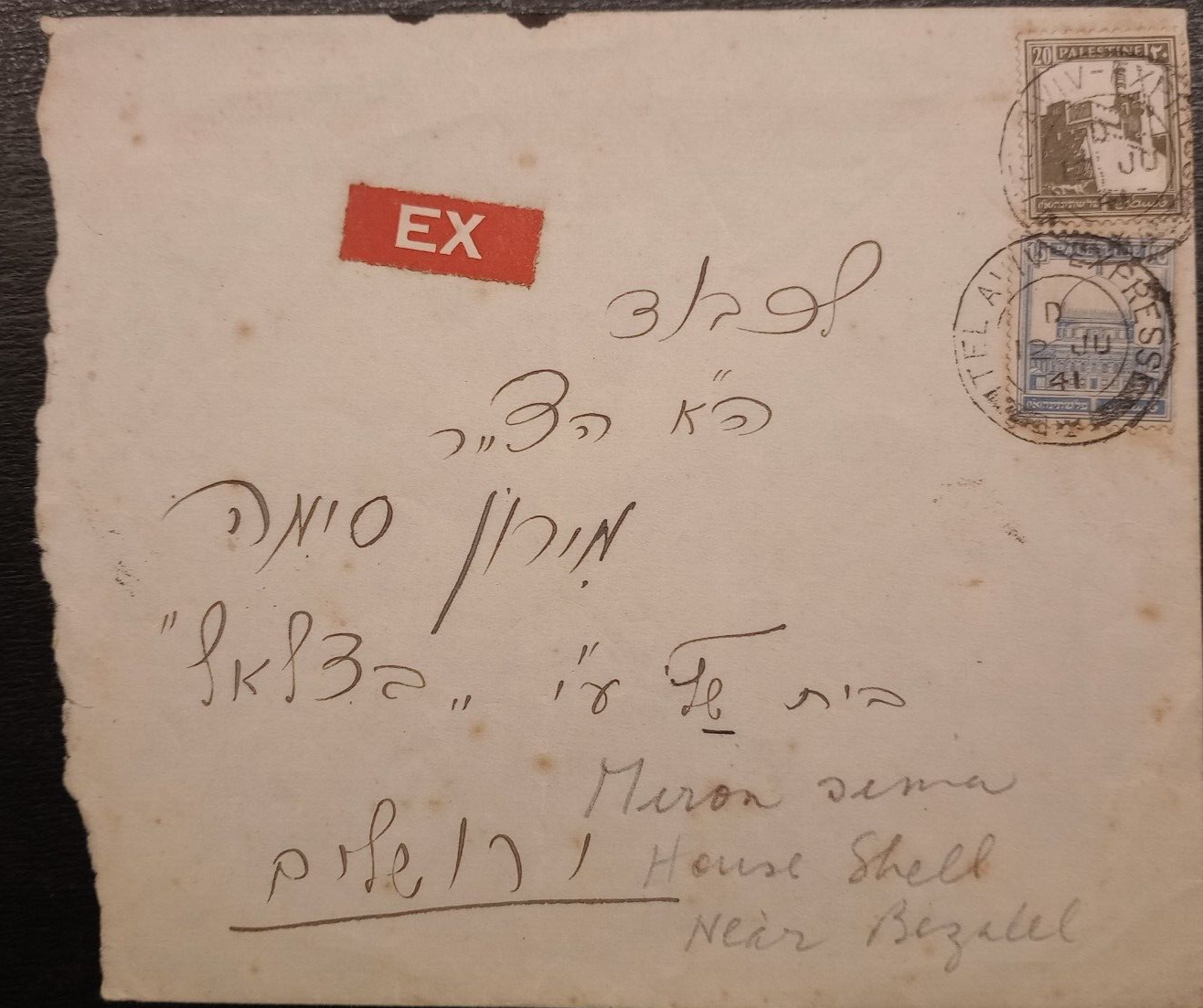 palestine-cover-1941-tel-aviv-express-postmark-jerusalem-backstamp