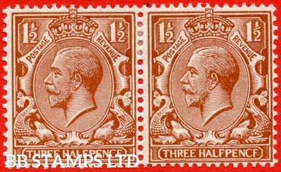 sg-364a-n18-13-f-1d-chestnut-a-fine-mounted-mint-horizontal-pair-w-b71777