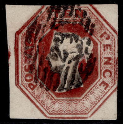 gb-qv-sg57-scarce-10d-brown-cut-square-used-cat-1500