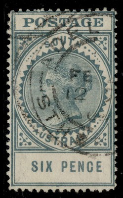 australia-south-australia-edvii-sg300-6d-blue-green-fine-used