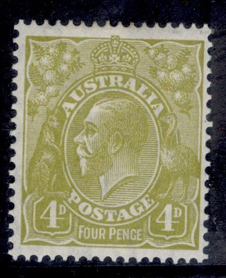 australia-gv-sg129-4d-yellow-olive-lh-mint-cat-24