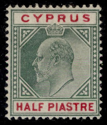 cyprus-edvii-sg50a-pi-green-carmine-m-mint-cat-250-large-s-variety