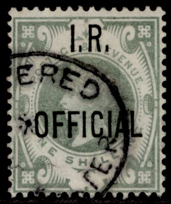gb-qv-sg-o15-1s-dull-green-fine-used-cat-375-cds