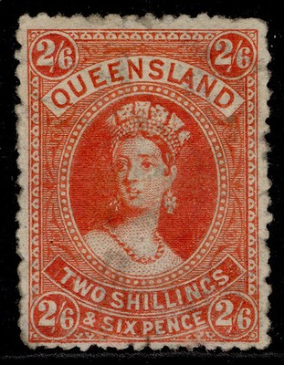 australia-queensland-qv-sg153-2s-6d-vermilion-m-mint-cat-130