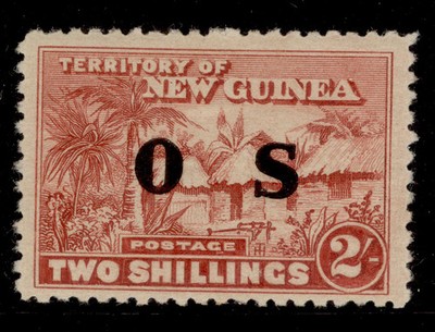 australia-new-guinea-gv-sg-o30-2s-brown-lake-m-mint-cat-42