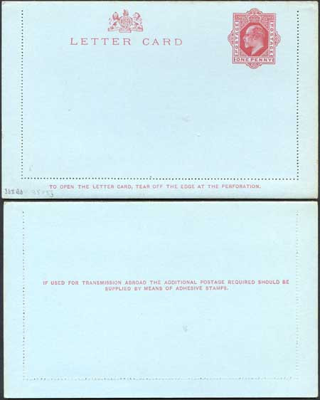 lcp3b-kevii-1d-carmine-letter-card-stamp-l10-format-lf1-perf-pattern-b-mint