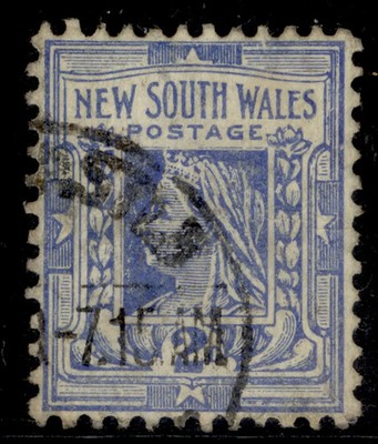 australia-new-south-wales-edvii-sg355-2d-cobalt-blue-fine-used
