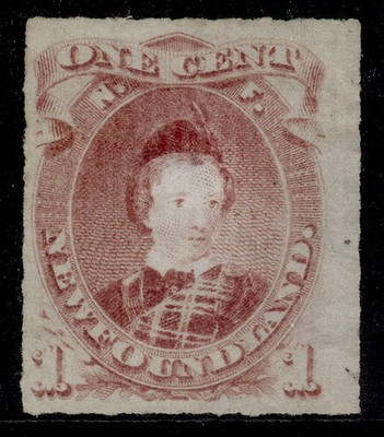 canada-newfoundland-qv-sg40-1c-lake-purple-unused-cat-130