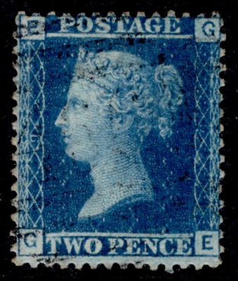 gb-qv-sg45-2d-blue-plate-9-fine-used-cat-15-ge
