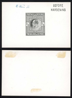 kevii-2-6-die-proof-in-black-on-glazed-card-before-hardening-8-nov-01-superb